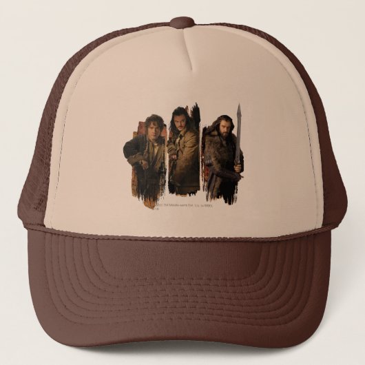 Casquette BILBO BAGGINS™, Bard, and Thorin Graphic (Devant)