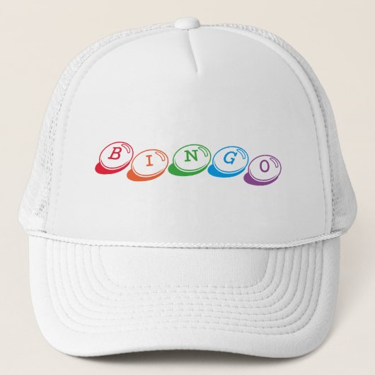 Casquette BINGO Colorful Lettering (Devant)