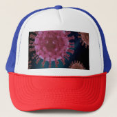 Casquette Biologie du virus covid (Devant)