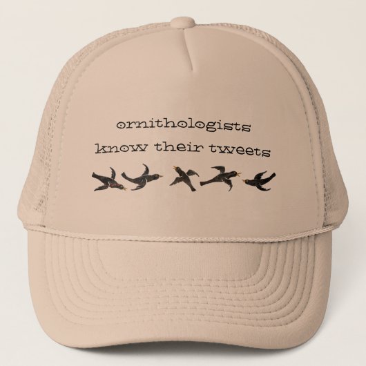 Casquette Bips d'ornithologistes (Devant)