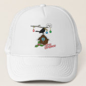 Casquette Bird House Joyeux Noël (Devant)