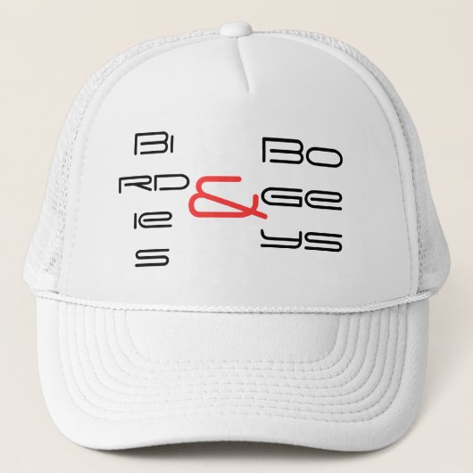 Casquette Birdies, et, fantômes (Devant)