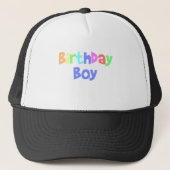 Casquette Birthday Boy (Devant)