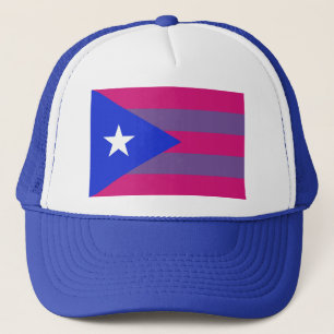 Casquette bisexuel de camionneur de la fierté