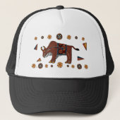 Casquette Bison Americana 3D (Devant)