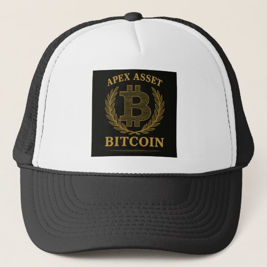 Casquette Bitcoin l'actif suprême (Devant)