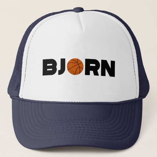 Casquette Bjorn Basketball (Devant)