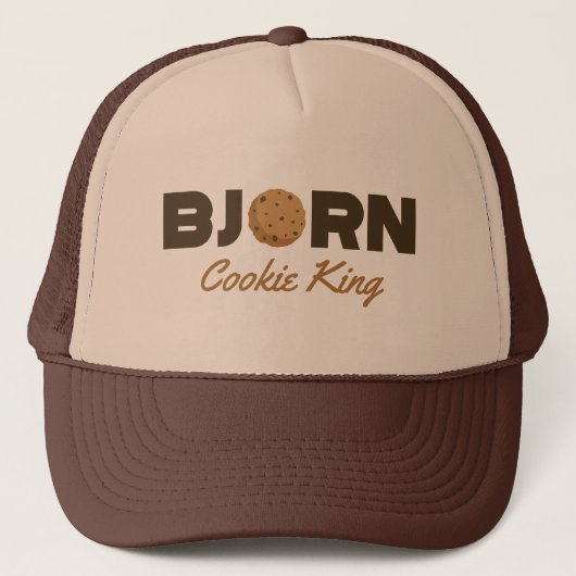 Casquette Bjorn cookie King (Devant)
