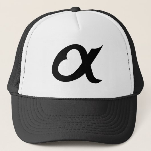 Casquette black alpheart (Devant)
