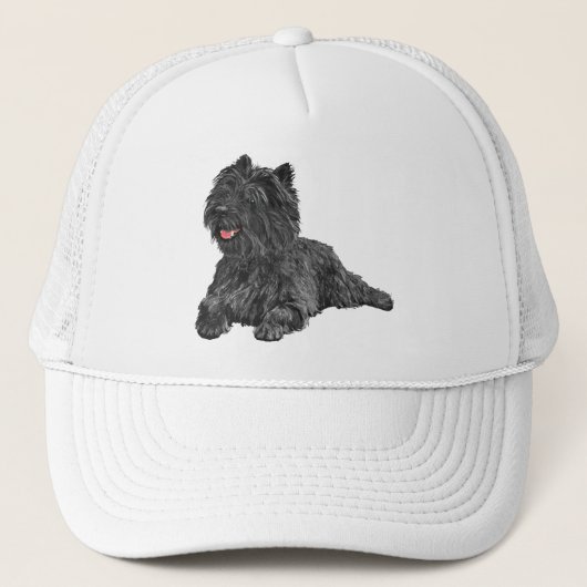 Casquette Black Cairn Terrier (Devant)
