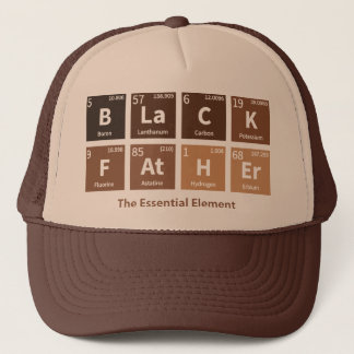 Casquette Black Father The Essential Element Melanin Pigment