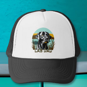 Casquette Black Labrador Retriever   Lab Papa