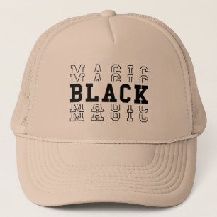 Casquette Black Magie Black Histoire Mois Trucker Chapeau