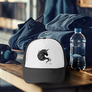 Casquette Black Tribal Unicorn