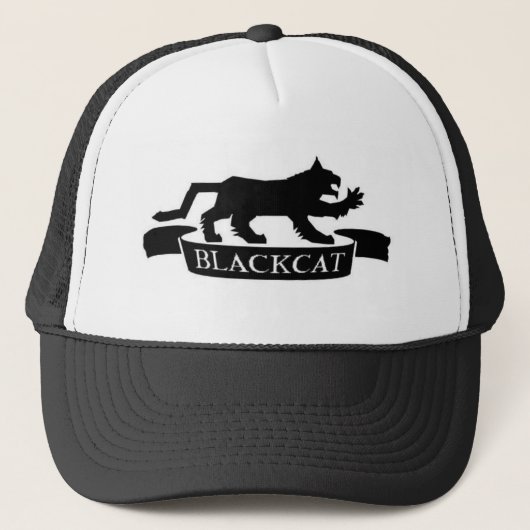 casquette "Blackcat" (Devant)