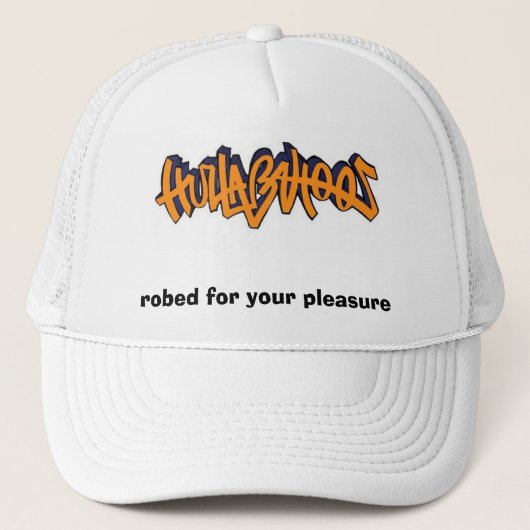 Casquette blanc de camionneur (Devant)