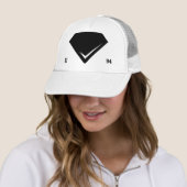 CASQUETTE BLANC DE CAMIONNEUR (En situation)