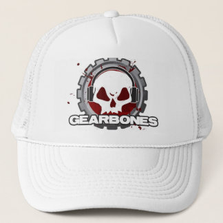 Casquette blanc de camionneur de GearBones