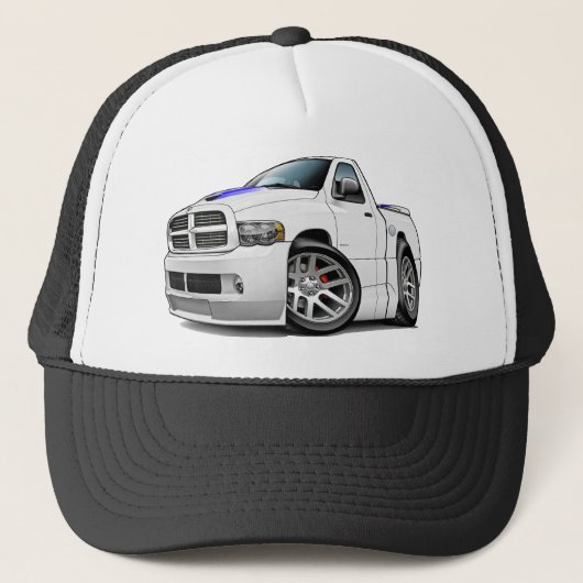 Casquette Blanc de RAM de Dodge SRT10 (Devant)