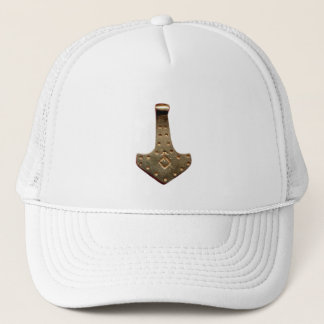 Casquette blanc Gold Thor Hammer
