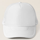 Casquette blanc vide simple de do-it-yourself pour (Devant)