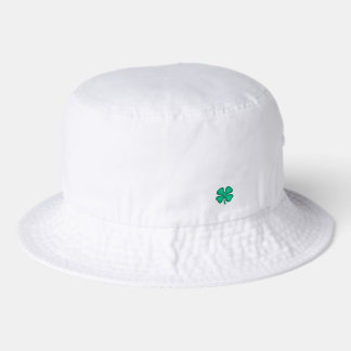 Casquette blanche Lucky 4 Leaf Irish Clover