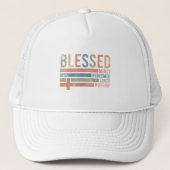 Casquette Blessé Christian Trucker Chapeau (Devant)