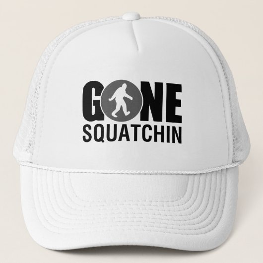 Casquette Bleu allé de Squatchin (Devant)