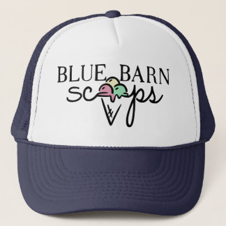 Casquette Bleu Barre Scoops Trucker Chapeau