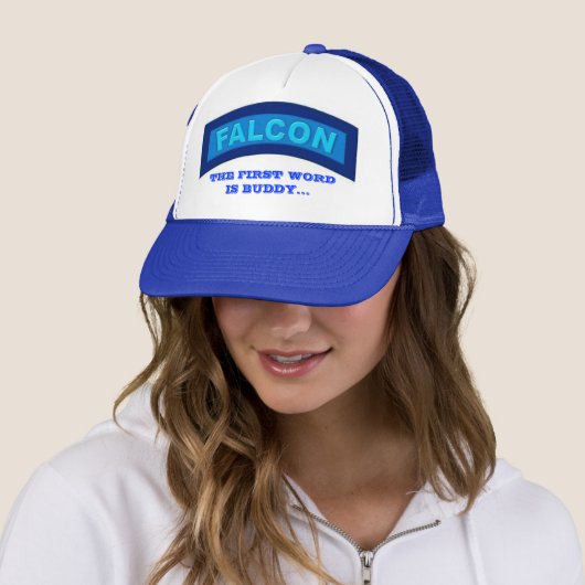 CASQUETTE BLEU DE FAUCON (En situation)