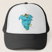 Casquette Bleu d'Elephante (Devant)