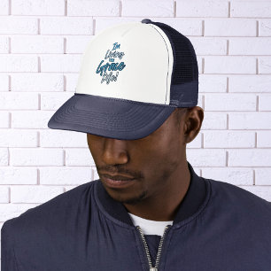 Casquette Bleu moderne Vivre la Grace Life Baseball