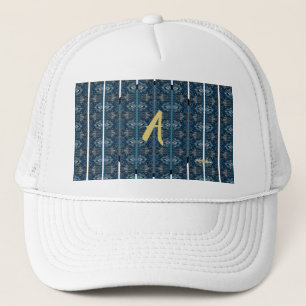 Casquette Bleu par Poète Adiela Akoo -CUSTOMISEZ-l