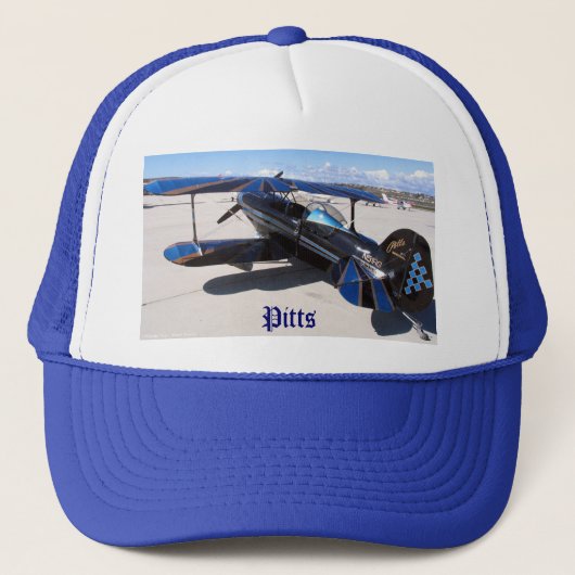 Casquette Bleu spécial de Pitts, Pitts (Devant)