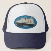 Casquette Bleu Titanic (Devant)