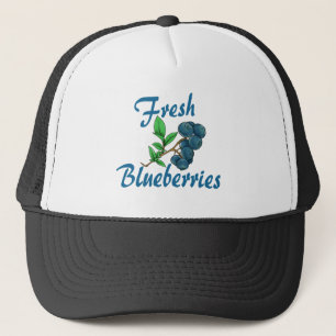Casquette bleuets frais