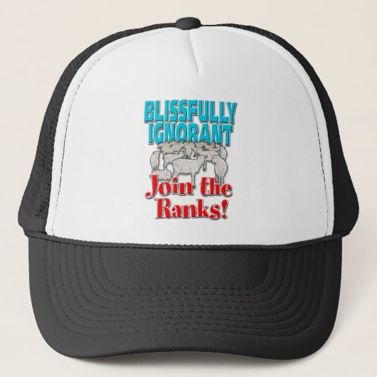 Casquette Blissly Ignorant... Rejoignez les rangs ! (Devant)