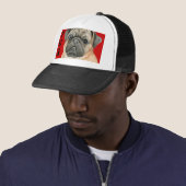Casquette Bloc de couleur Carlin (En situation)