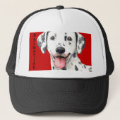 Casquette Bloc de couleur dalmate (Devant)