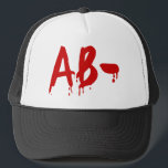 Casquette Blood Group AB- Negative #Horror Hospital<br><div class="desc">Blood Group / Type AB- Negative

Globe Trotters specialises in idiosyncratic imagery from around the globe. Here you will find unique Greeting Cards,  Postcards,  Posters,  Mousepads and more.</div>
