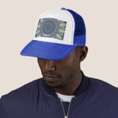Casquette Blue Chakra Kaleidoscope Thunder_Cove (En situation)