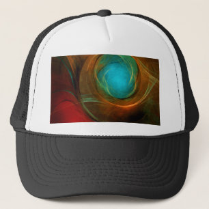 Casquette Blue Eye Moderne Abstrait Art Cool Motif #16
