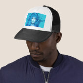 Casquette Blue Mermaid (En situation)