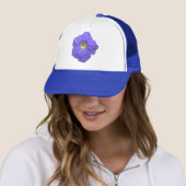 Casquette Blue Petunia (En situation)