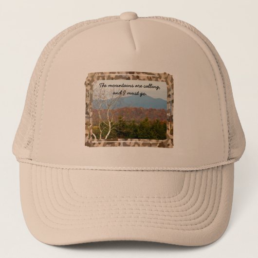 Casquette Blue Ridge Mountains appellent la nature de la (Devant)