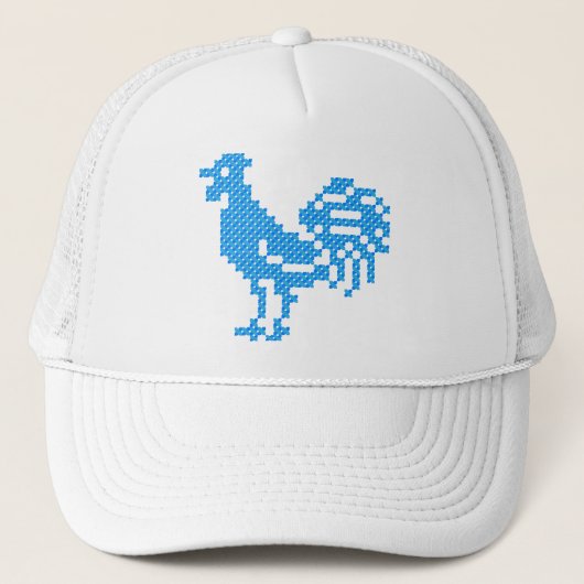 Casquette Blue Rooster (Devant)