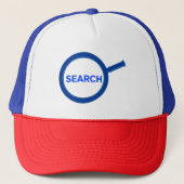 Casquette Blue Search Magnifying Glass (Devant)
