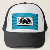 Blue Sunburst DJ Tourne-disque Musique Baseball