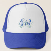 Casquette Bluebells Monogram Blue (Devant)