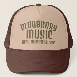 Casquette Bluegrass Musique Réels Musiciens Seulement Vieux 